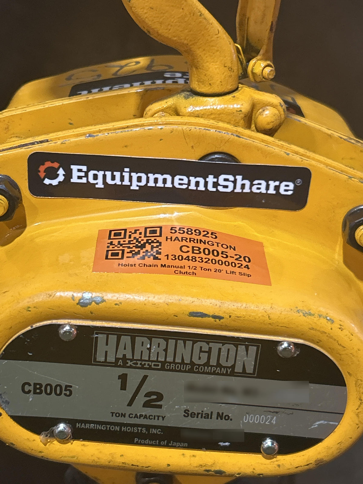 2025 HARRINGTON CB005-20