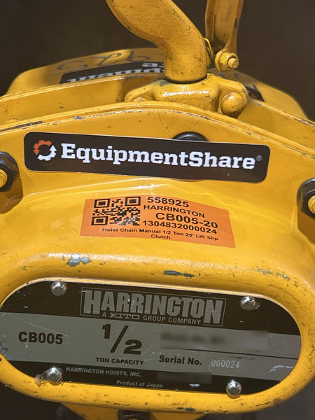 2025 HARRINGTON CB005-20