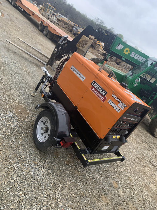 2021 Lincoln Electric Vantage 322 Vantage 322 Ready Pak 3 w/ Decals, ORANGE (includes trailer, cable rack, fender light kit) NO Telematics