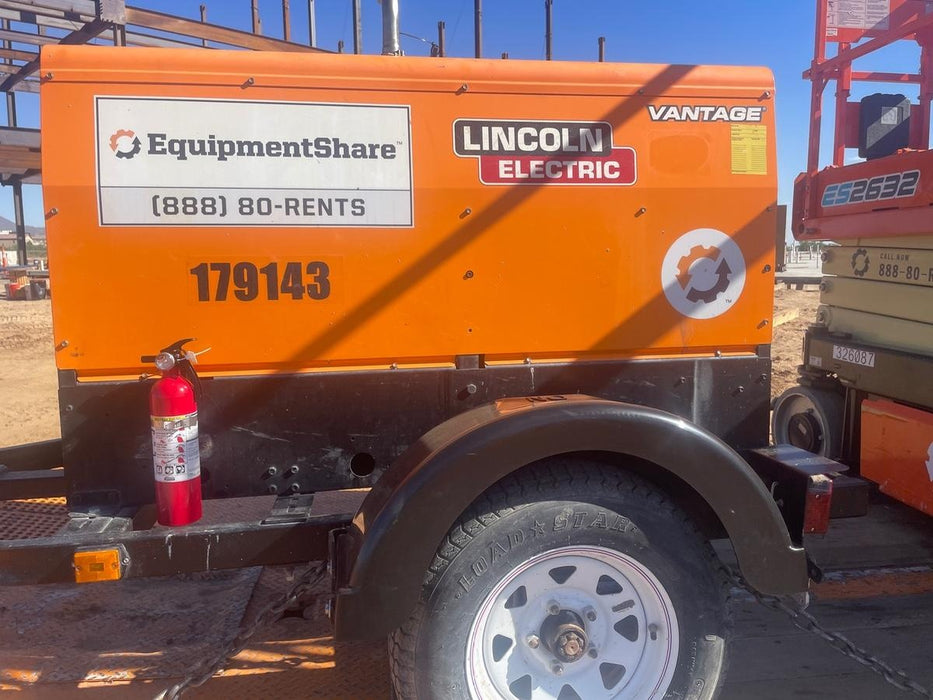 2022 Lincoln Electric LE400 Kubota V1505, Trlr, Cable Rack, Light Kit, ES Decals, T3