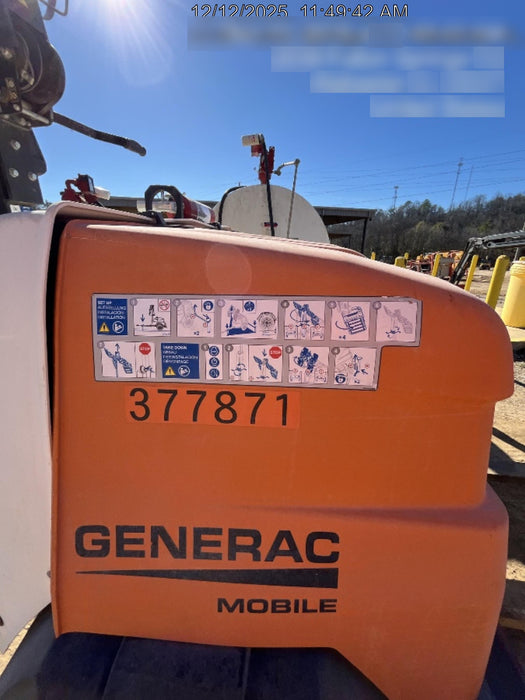 2023 Generac MLT2 Diesel, Flex Switch 120V Input, Powerzone Controller, 
(4) 320W LED Lights, 4kW Generator, 39.9 Gal Fuel Tank, 2" Ball, T3