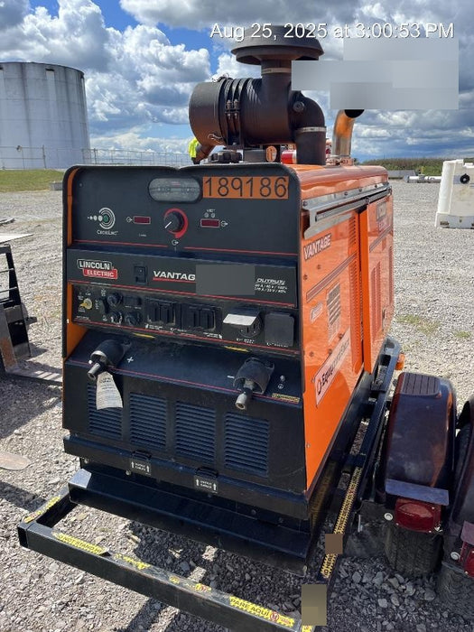 2021 Lincoln Electric Vantage 549X Ready Pak 3, ORANGE (includes trailer, cable rack, fender light kit)