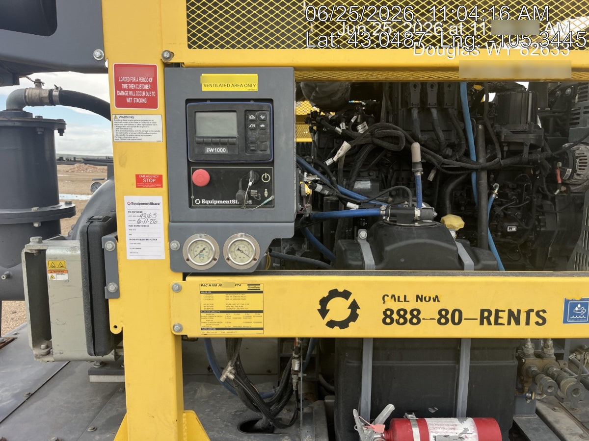 2022 ATLAS COPCO PAC H108 JD