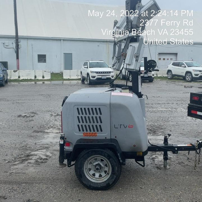 2020 Wacker Neuson LTV6K LTV6K-METAL HALIDE LIGHT TOWER 60HZ KUBOTA LED 300