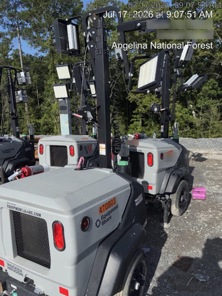 2024 Wacker Neuson LTT4 Diesel, Kohler KDW702, Deep Sea Controller, Auto Start, LED 320W, Bypass Outlet, T3