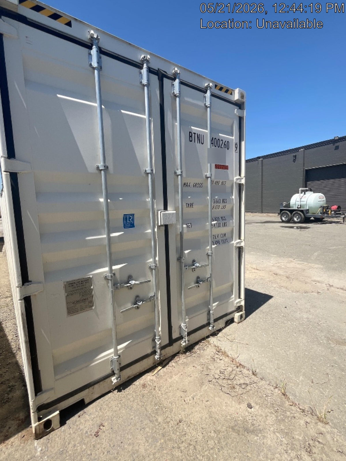 2025 CONEX Storage Container 8'x8'x40'
