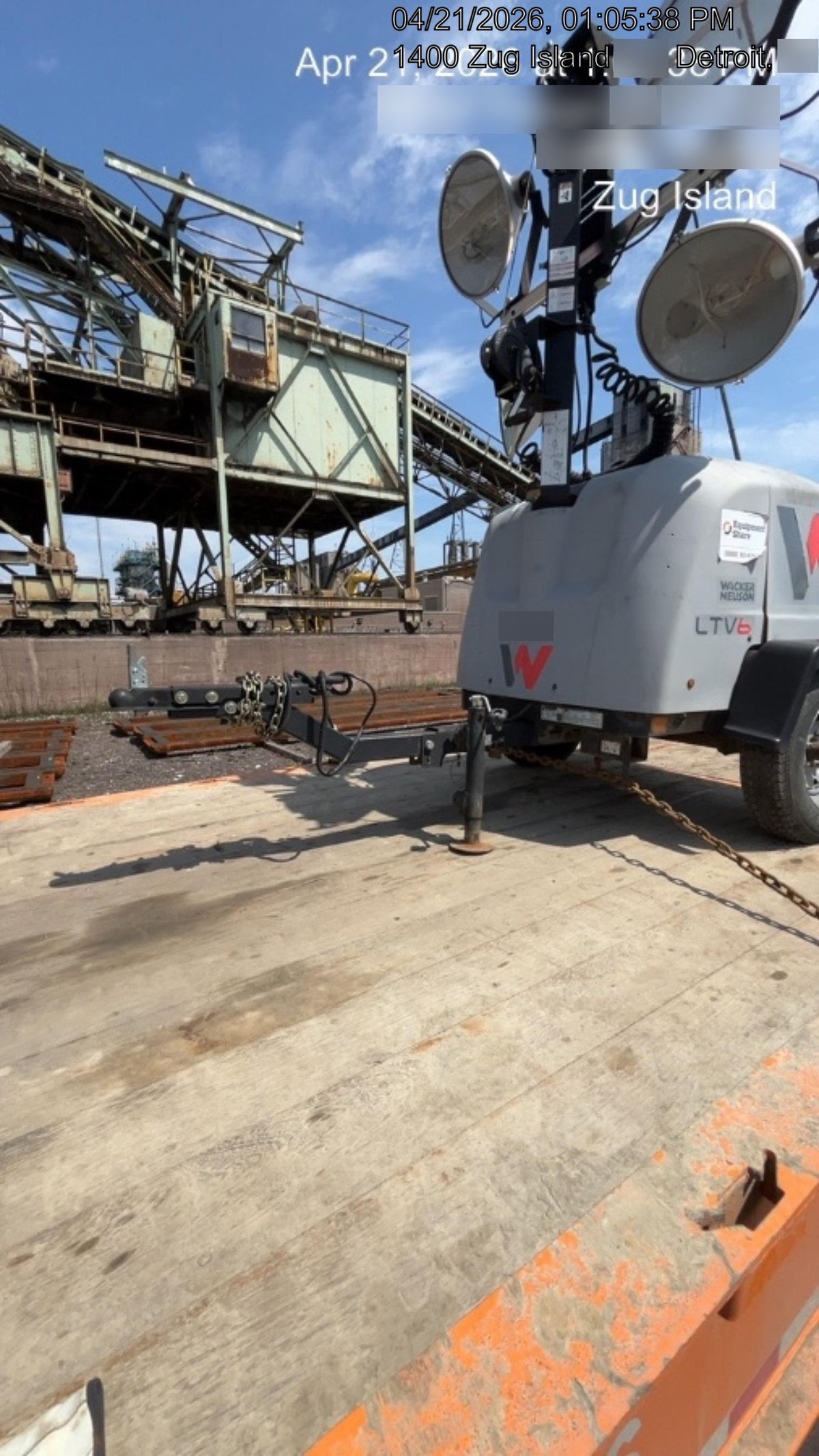 2019 Wacker Neuson LTV6L-MH Standard Options, ES Track Hardware, Fuel Level Sensor
