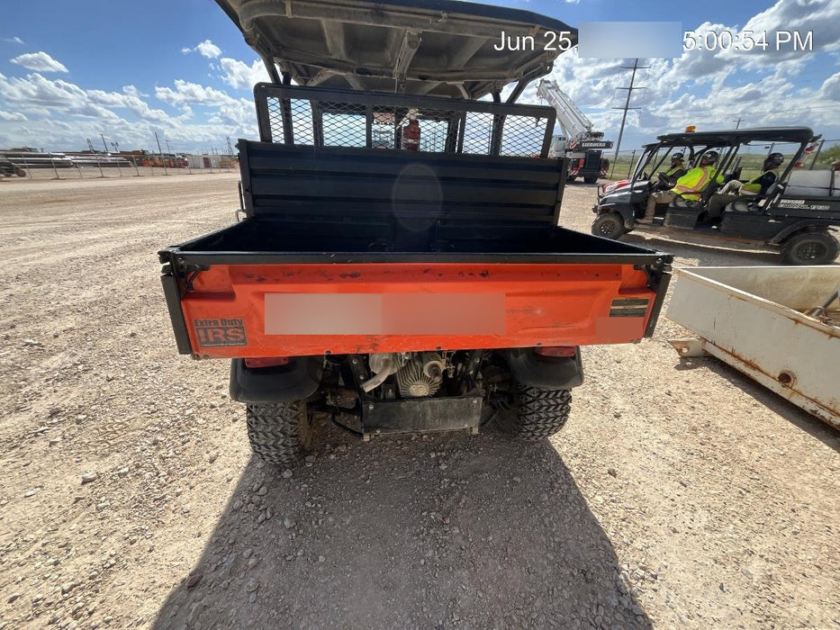 2019 Kubota RTV-X1140W-H 4wd Utility Cart, 4 Seat, Diesel, LED Strobe, Windshield Tempered Glass, Plastic Canopy, Wire Harness Kit, Backup Alarm