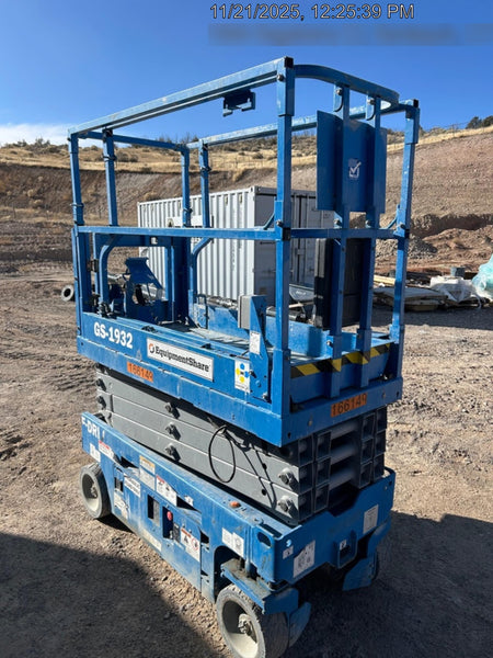 2021 Genie GS-1932 Electric Drive, Sld NM Tires, DBcns, EST