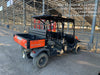 2021 Kubota RTV-X1140W-H Plastic Canopy, Windshield Acrylic Clear, LED Strobe Light, Wire Harness Kit, Back up Alarm