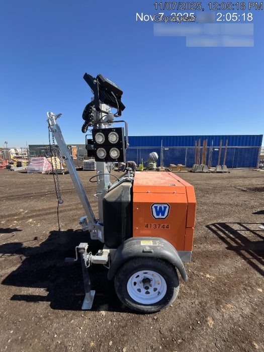 2024 Wanco WLTT-4MM4K Diesel, Deep Sea Controller, Shore Power Plug, Auto Start, (4) 350W LED Floodlights, 4kW Generator, 60 Gal Fuel Tank, 2" Ball, T3