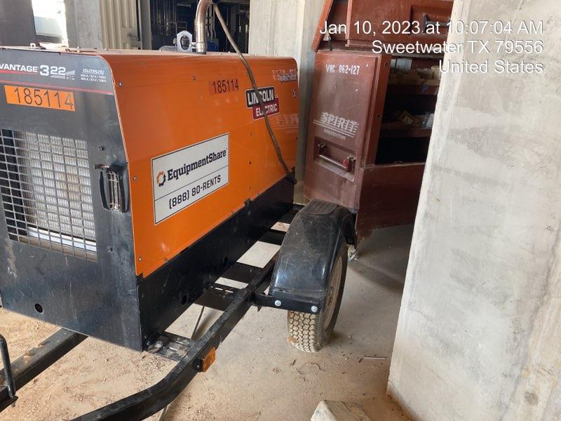 2021 Lincoln Electric Vantage 322 VANTAGE 322 READY-PAK 3