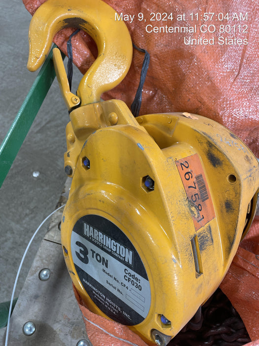 2022 HARRINGTON CF030-15