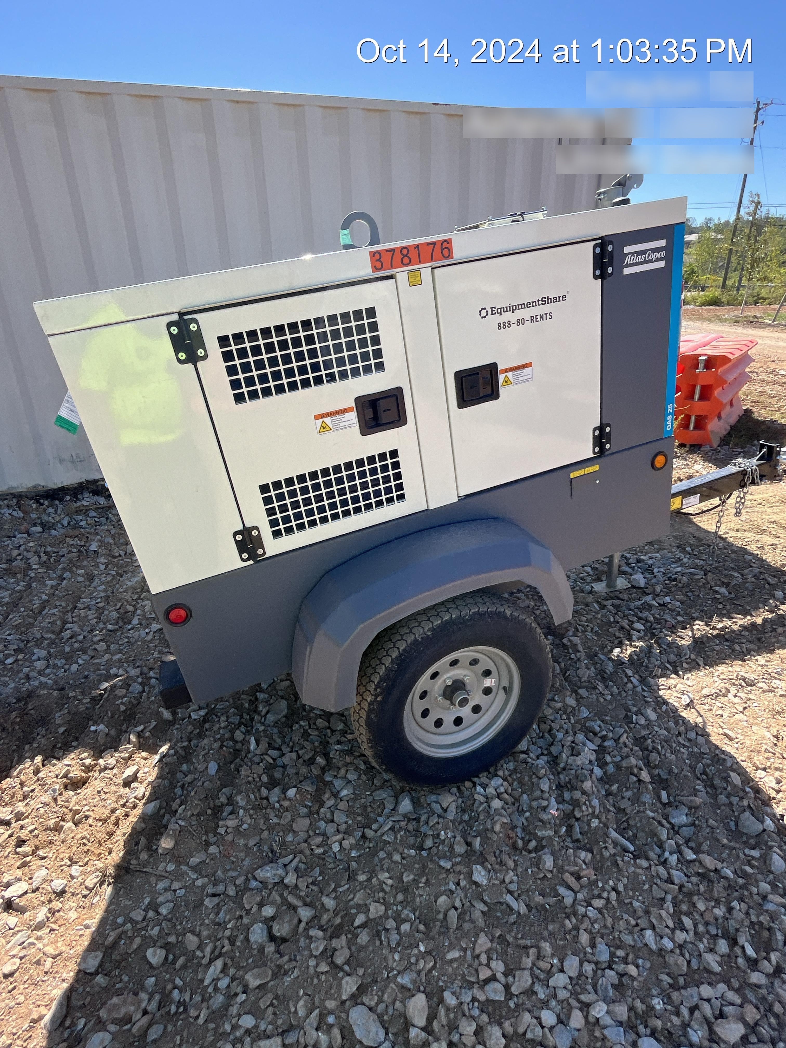 2023 ATLAS COPCO QAS25 CWK