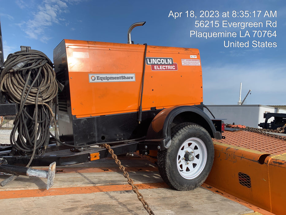 2022 Lincoln Electric LE400 Kubota V1505, Trlr, Cable Rack, Light Kit, ES Decals, T3