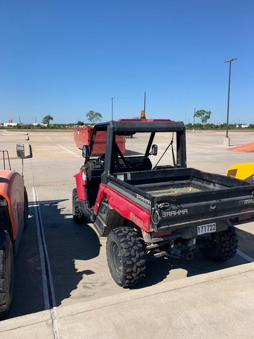 2021 Yanmar YU1000 Canopy, Steel Wheel, Poly WindShield, Beacon, Backup Alarm