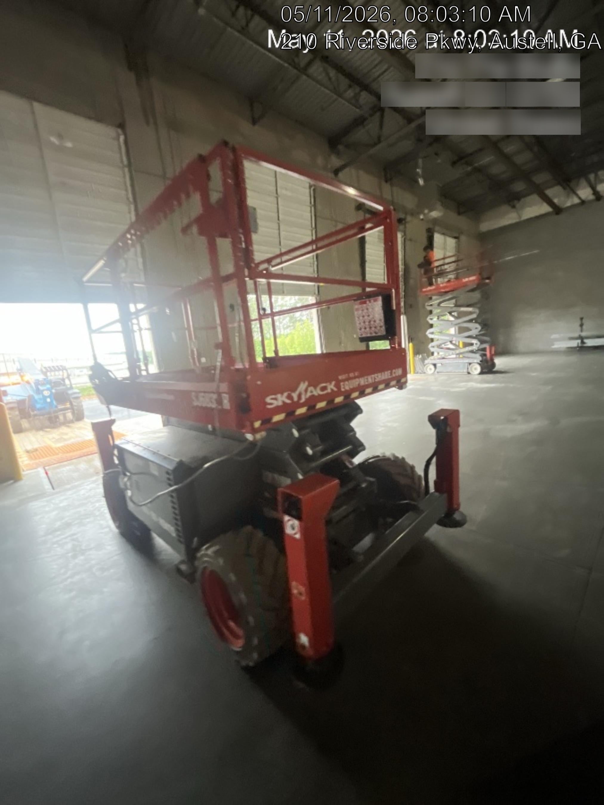 2018 Genie GTH-636 Genie GTH-636 w/Open ROPS, Solid Tires, beacon/work lights, 48" carriage/forks
