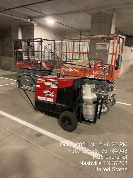 2021 Lincoln Electric Ranger 305 LPG K3430-1, Ranger 305 LPG, Undercarriage, Tank Holder & Strap, 10kw AC Gen, 25hp Kohler LPG Eng