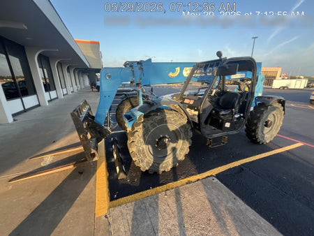 2018 Genie GTH-636 Genie GTH-636 w/Open ROPS, Solid Tires, Work Light/Beacon, 48" Carriage and Forks