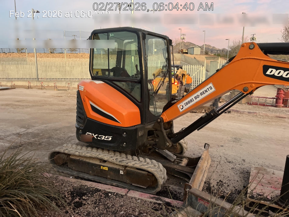 2020 DOOSAN DX35-5