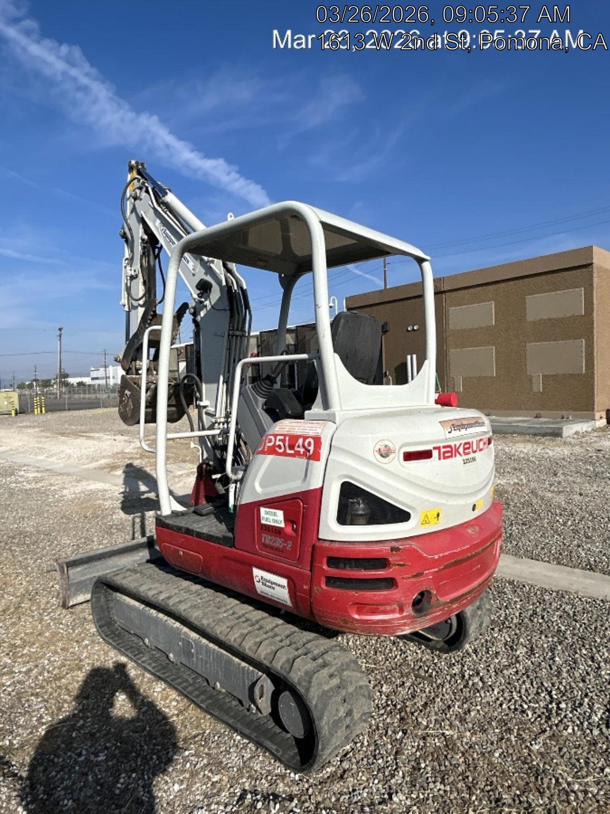 2022 TAKEUCHI TB235-2R