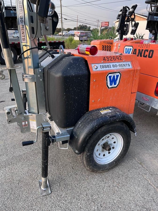 2024 Wanco WLTT-4MM4K Diesel, Deep Sea Controller, Shore Power Plug, Auto Start, (4) 350W LED Floodlights, 4kW Generator, 60 Gal Fuel Tank, 2" Ball, T3