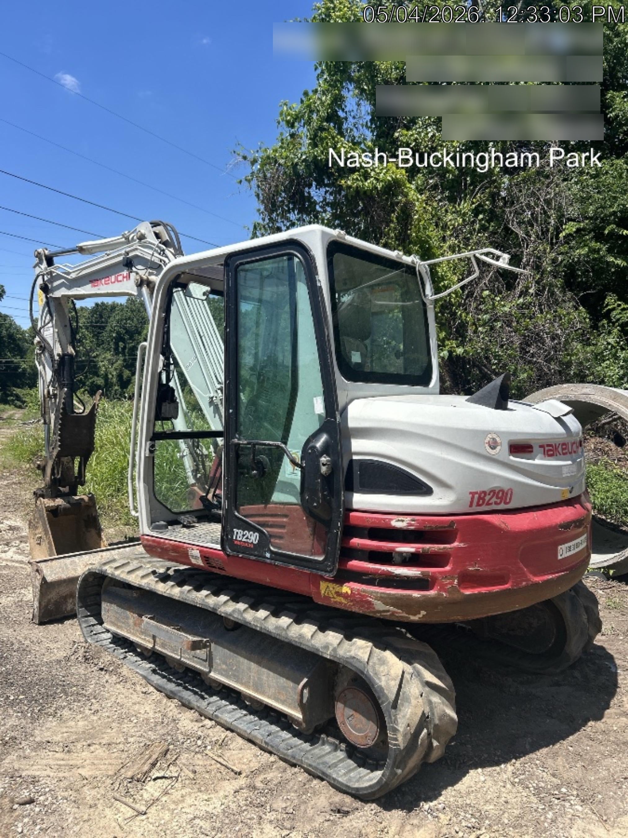 2019 TAKEUCHI TB290