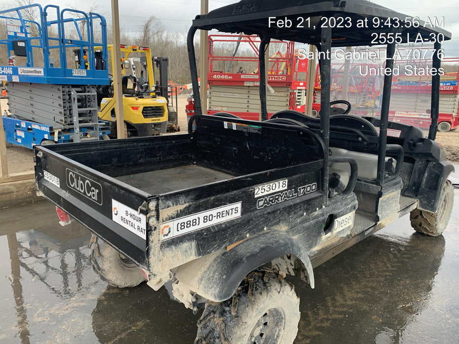 2023 Club Car CA1700D Canopy, Diesel, 4 Passenger