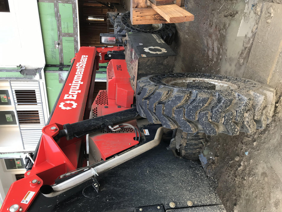 2019 Manitou MTA10055 Canopy, 120 HP, Solid Tires, Work Lights, Lift Hook, Auxiliary Hydraulics 66" Carriage and 60" Forks