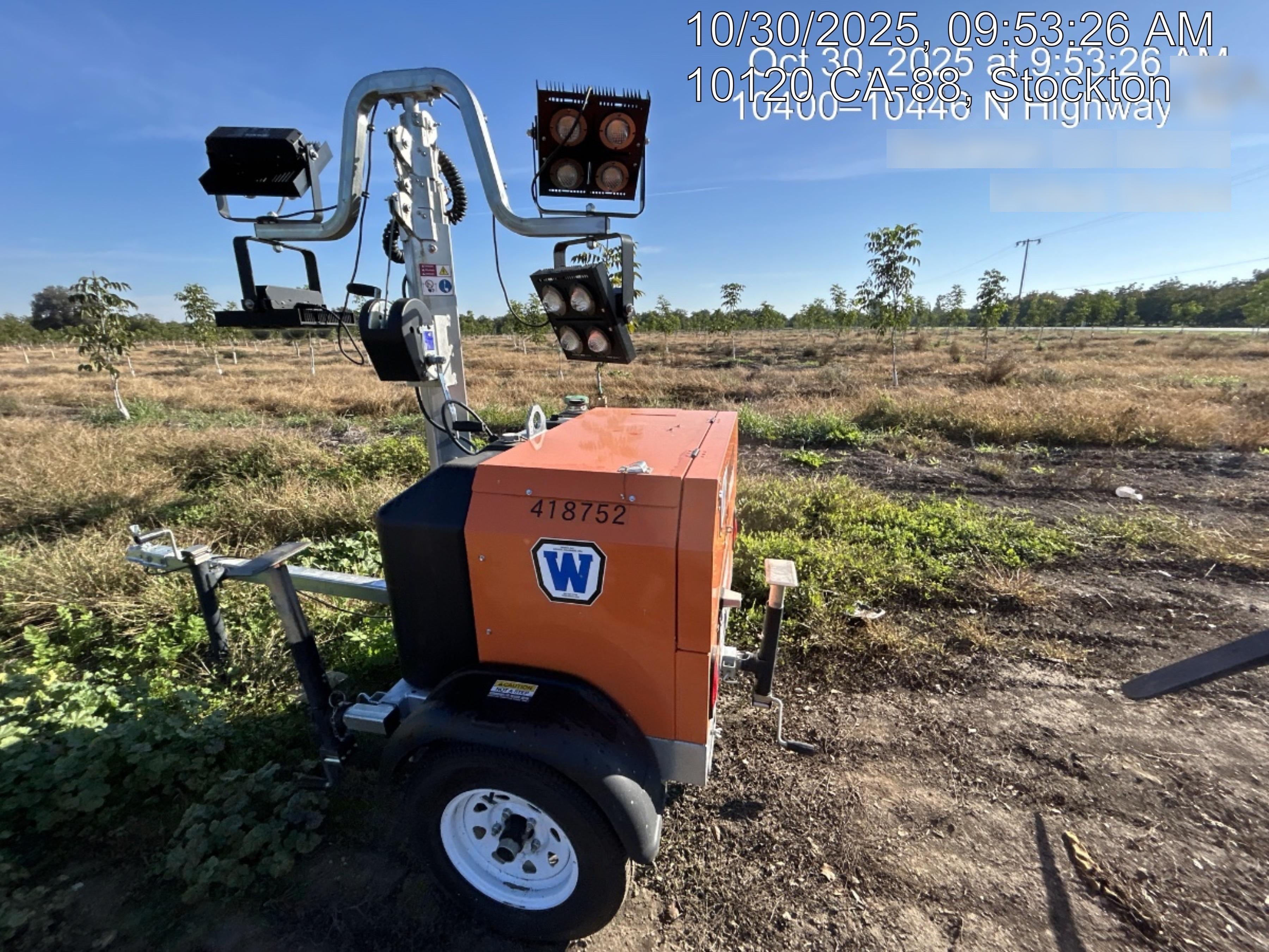 2024 Wanco WLTT-4MM4K Diesel, Deep Sea Controller, Shore Power Plug, Auto Start, (4) 350W LED Floodlights, 4kW Generator, 60 Gal Fuel Tank, 2" Ball, T3