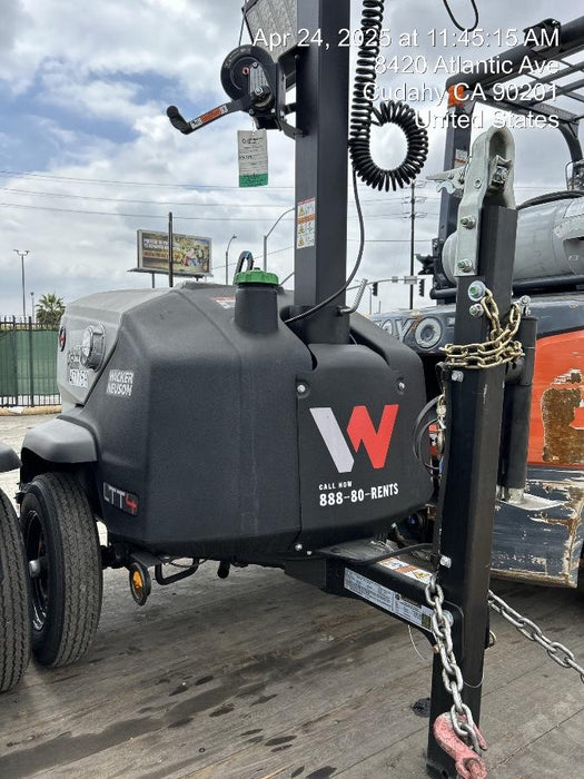 2024 Wacker Neuson LTT4 Diesel, Kohler KDW702, Deep Sea Controller, Auto Start, LED 320W, Bypass Outlet, T3