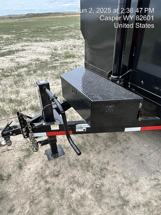 2024 TEXAS PRIDE TRAILERS 14'L x 7'W 5 Cu Yd Trunnion Hydraulic Dump