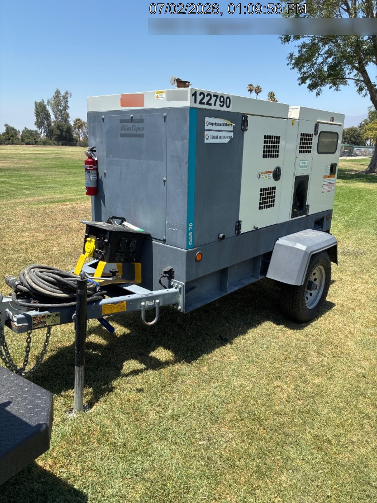 2020 ATLAS COPCO QAS 70