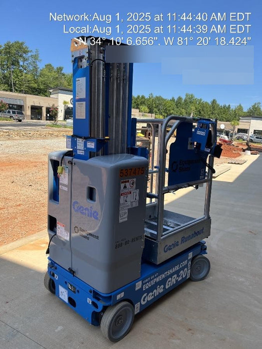 2025 GENIE GR-20