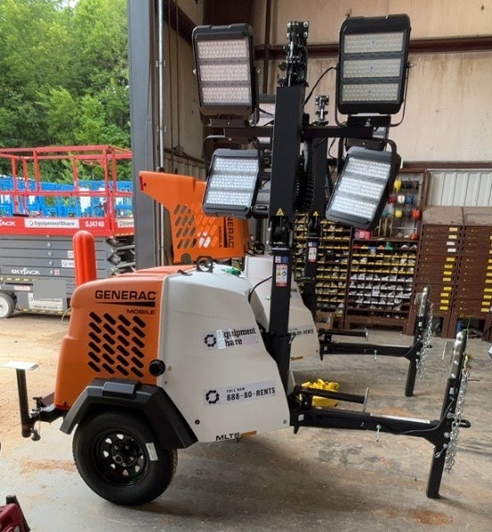 2023 Generac MLT2 Diesel, Flex Switch 120V Input, Powerzone Controller, (4) 320W LED Lights, 4kW Generator, 39.9 Gal Fuel Tank, 2" Ball, T3