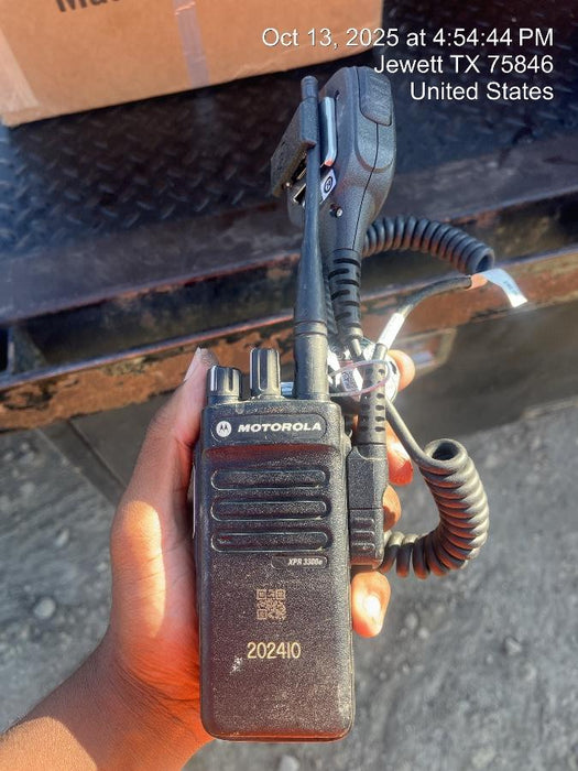 2022 MOTOROLA XPR3300E