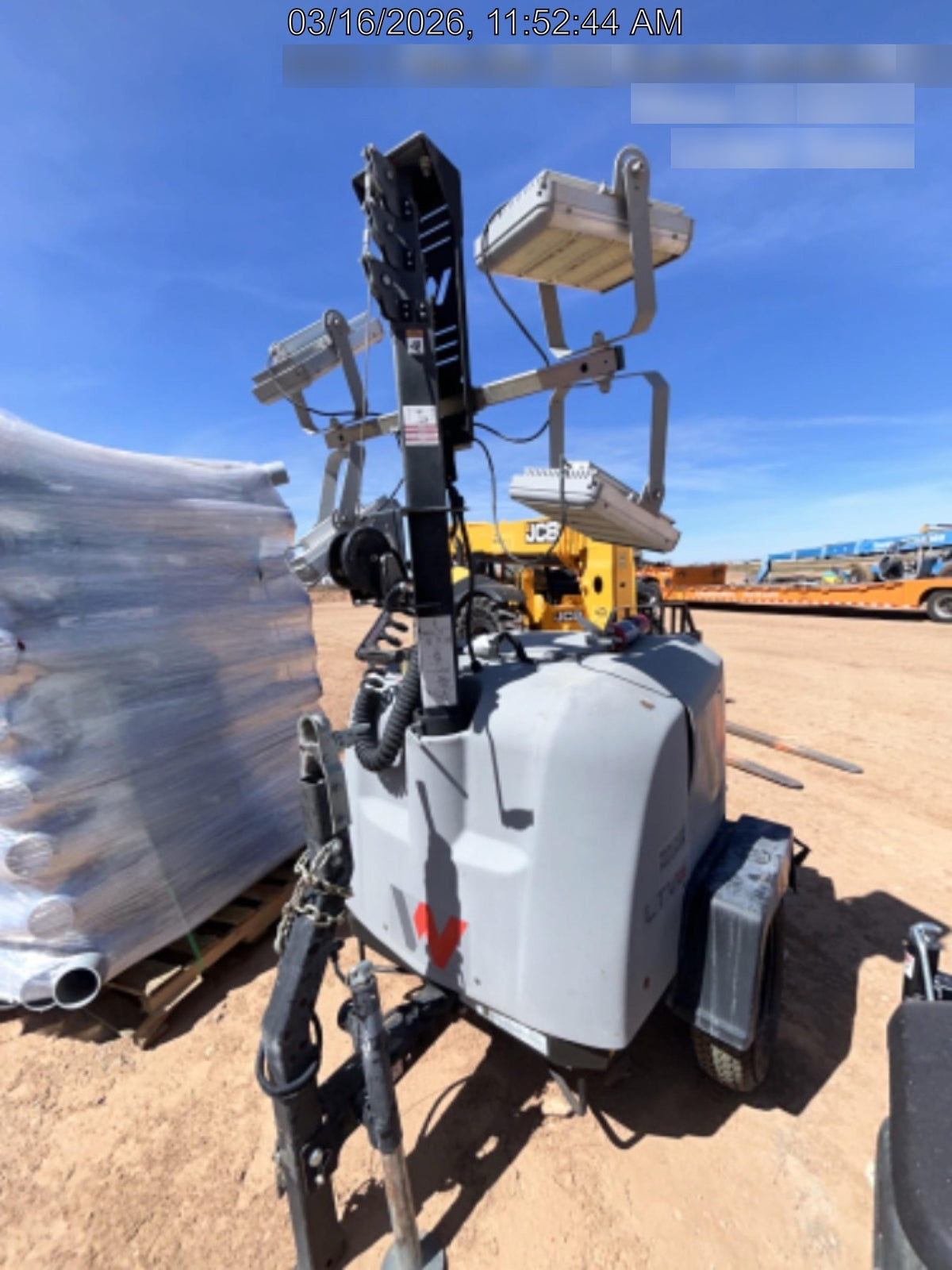 2019 Wacker Neuson LTV6K-LED Standard LED Towable Light Tower w/None
