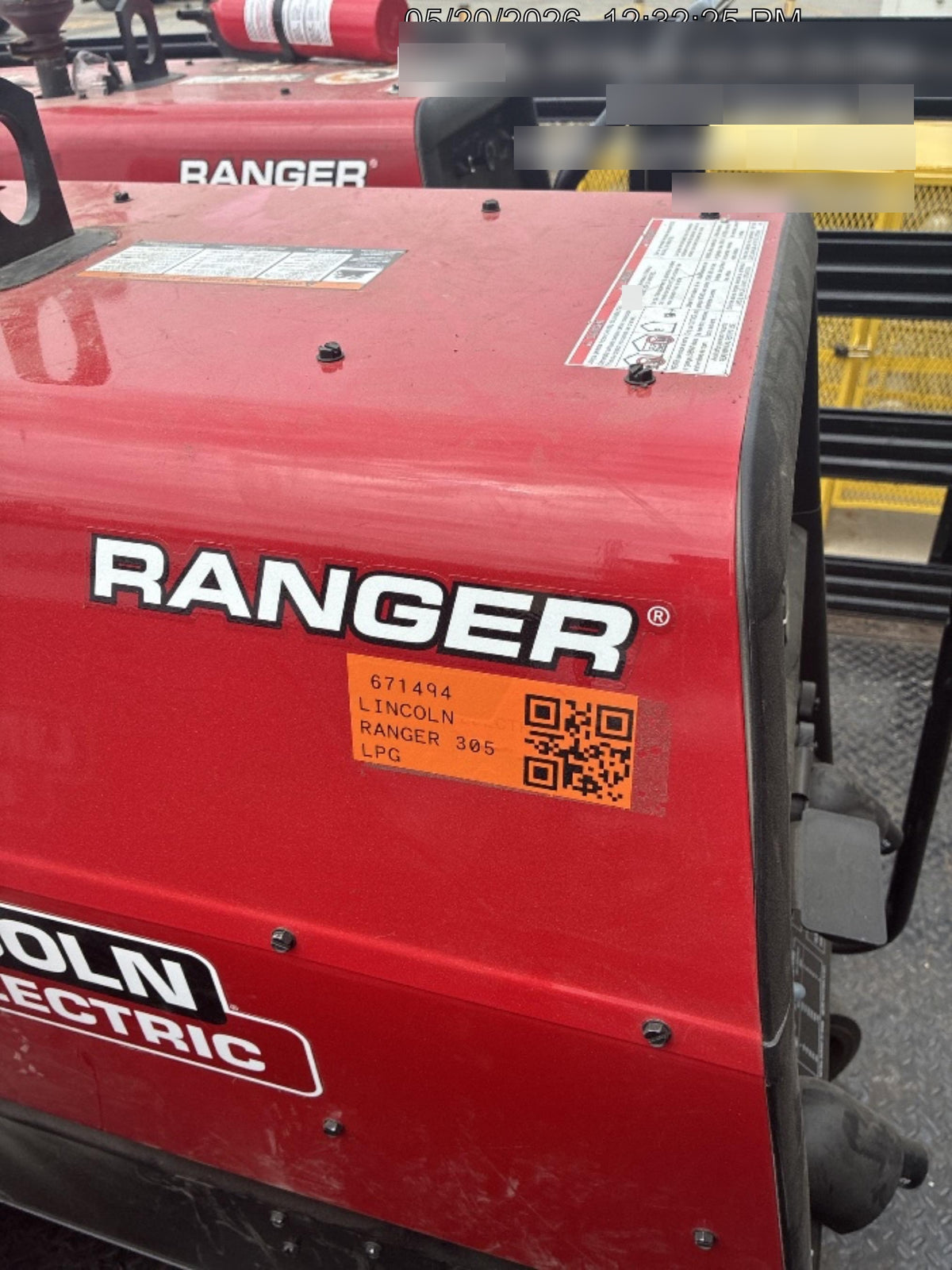 2026 LINCOLN ELECTRIC Ranger 305 LPG