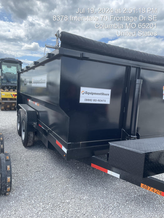 2024 TEXAS PRIDE TRAILERS DT714416KBP