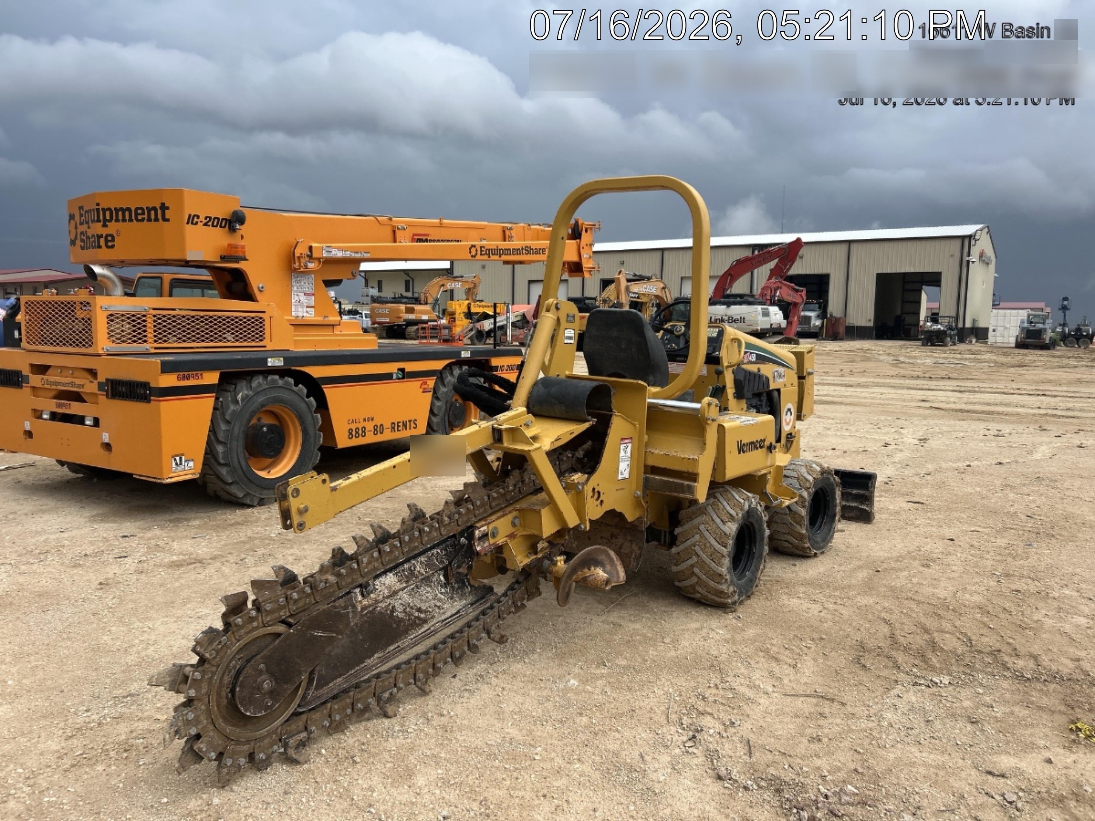 2019 VERMEER RTX450