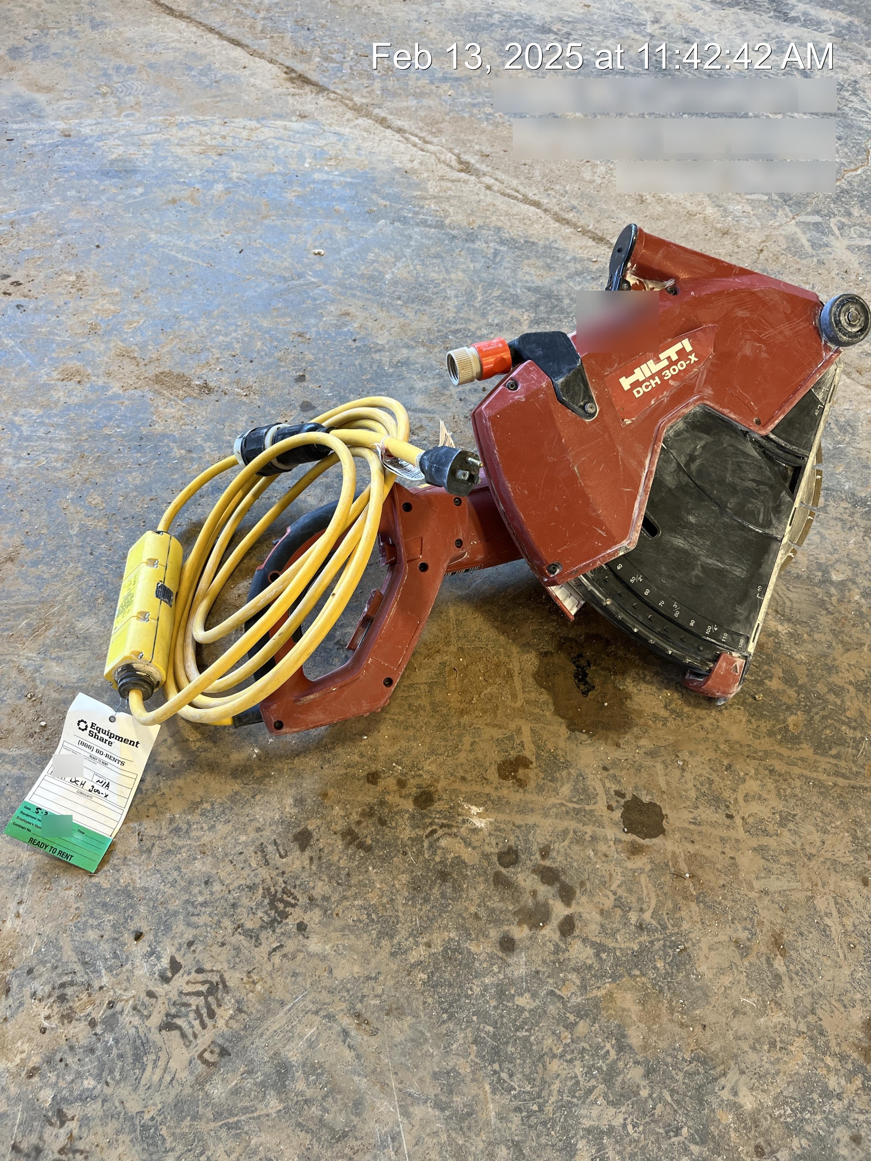 2020 HILTI DCH 300-X