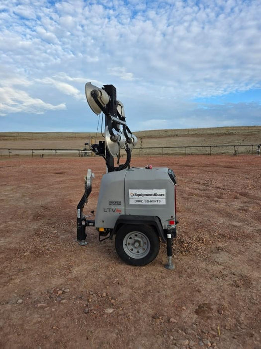Wacker Neuson LTV6K-MH Wacker Neuson LTV6K Mobile Light Tower w/Fuel Level Sensor Installed