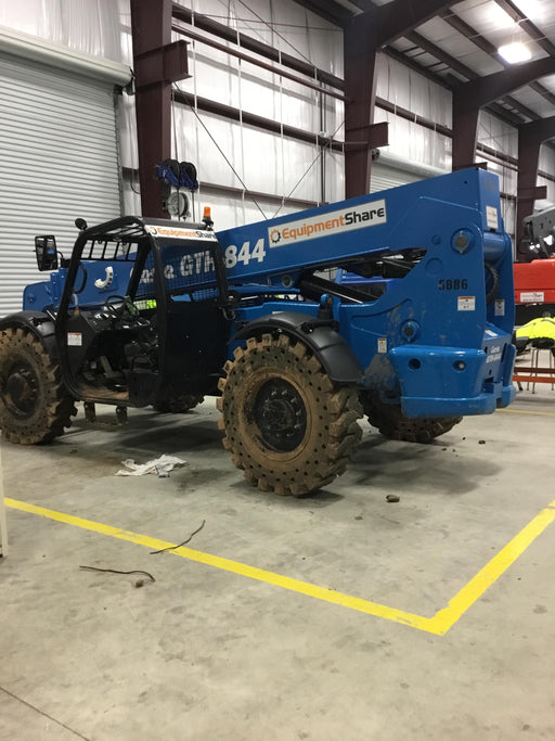 2017 Genie GTH-844 Genie GTH-844, Solid Tires, 60" carriage/forks, Open ROPS, Work Lights