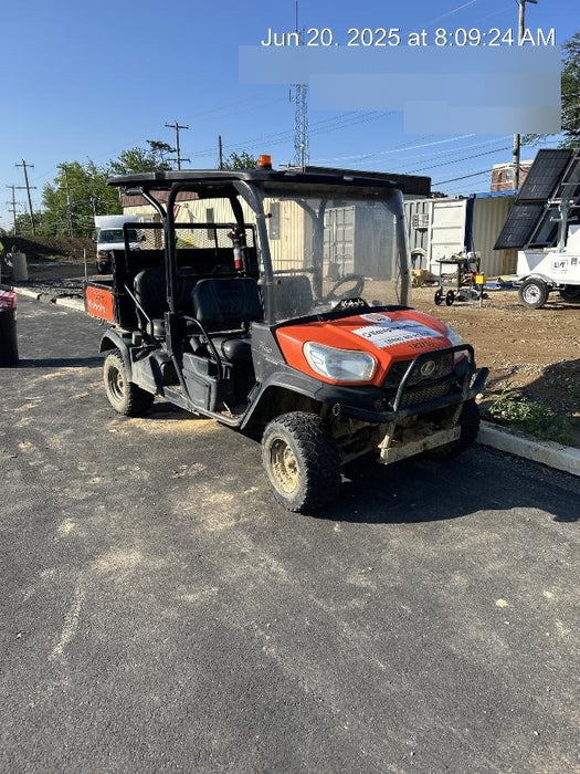Kubota RTV-X1140W-H Plastic Canopy, Windshield Acrylic Clear, LED Strobe Light, Wire Harness Kit, Back up Alarm