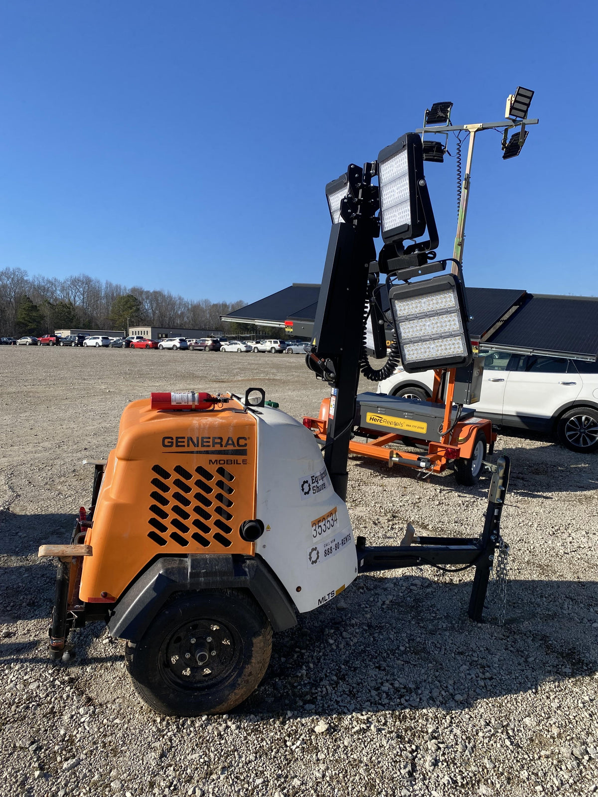 2023 Generac MLT2 Diesel, Flex Switch 120V Input, Powerzone Controller, (4) 320W LED Lights, 4kW Generator, 39.9 Gal Fuel Tank, 2" Ball, T3