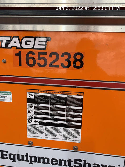 2021 Lincoln Electric Vantage 549X Ready Pak 3, ORANGE (includes trailer, cable rack, fender light kit)
