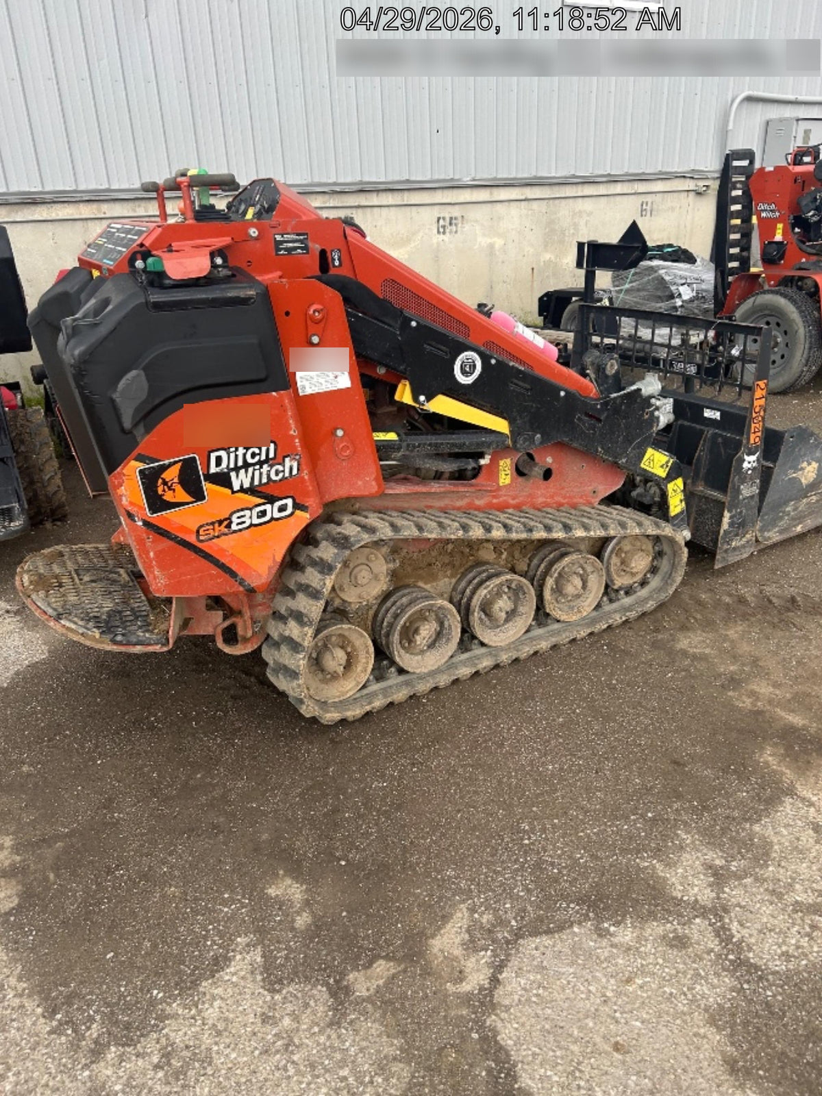 2020 DITCH WITCH SK800A