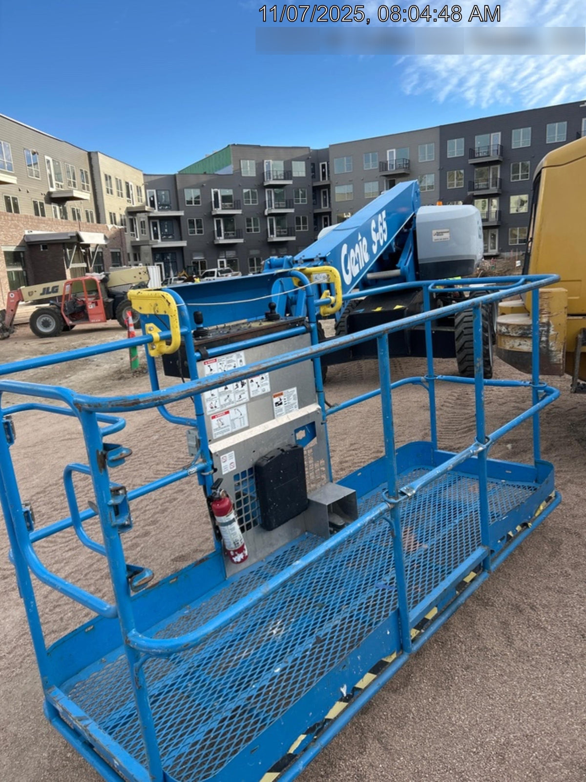 2018 Genie S-65 Genie S-65 w/FF tires, alarm package, panel cradle package