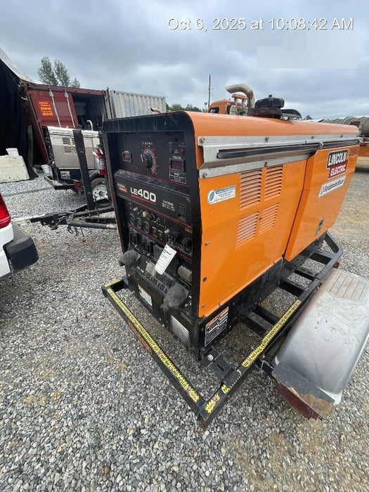 2022 Lincoln Electric LE400 Kubota V1505, Trlr, Cable Rack, Light Kit, ES Decals, T3