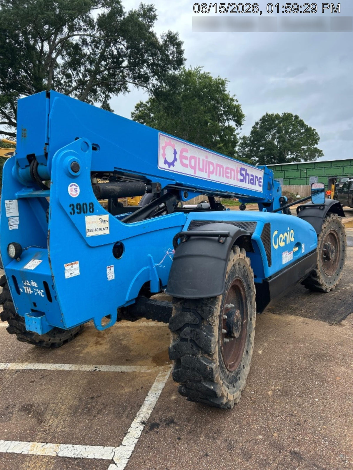 2017 Genie GTH-636 Genie GTH636, Foam Filled Tires, 48" carriage